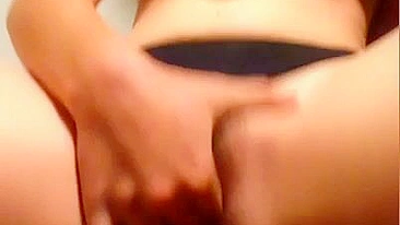 College Teen Homemade Masturbation Video with Big Tits and Hairy Pussy!
