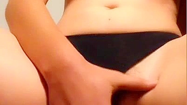 College Teen Homemade Masturbation Video with Big Tits and Hairy Pussy!