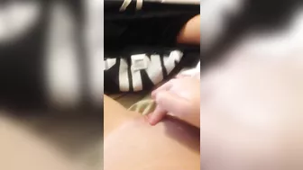 College Girl Sweet Pussy Rub with Clitoral Fingering