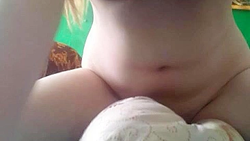 Busty Teen Pillow Humping Selfie! Amateur Masturbation Orgasms on Tumblr
