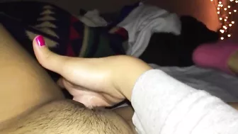 Messy Masturbation with Creamy Pussy Squirts