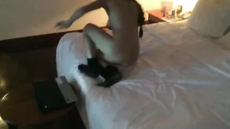 Asian Wife First Time Masturbating on Cam with Finger Play and Submission