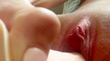 Massive Masturbation with Shaved Pussy & Huge Dildos