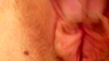 Anal Masturbation with Fat Pussy Rubbing and Dildos