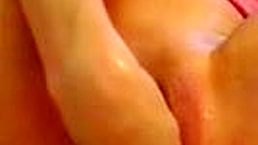 College Brunette Self Fisting Squirts Amateur Cumming!