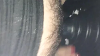 Masturbating Amateurs Fuck Car Gears in Public Compilation