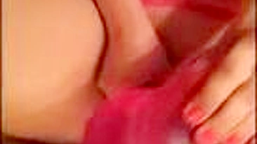 Massive BBW Wife Squirt Orgasm w/ Dildo - Homemade Masturbation!