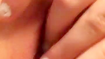 Amateur Fingering & Masturbation with Tight Shaved Pussy