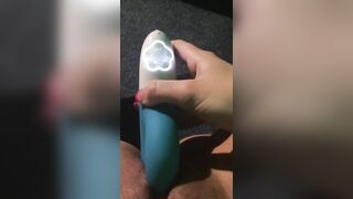 Amateur Shaved Pussy Masturbates with Rabbit Vibrator for Intense Orgasm