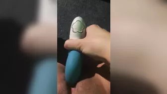 Amateur Shaved Pussy Masturbates with Rabbit Vibrator for Intense Orgasm