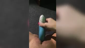Amateur Shaved Pussy Masturbates with Rabbit Vibrator for Intense Orgasm