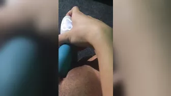 Amateur Shaved Pussy Masturbates with Rabbit Vibrator for Intense Orgasm