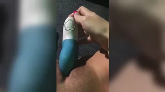 Amateur Shaved Pussy Masturbates with Rabbit Vibrator for Intense Orgasm