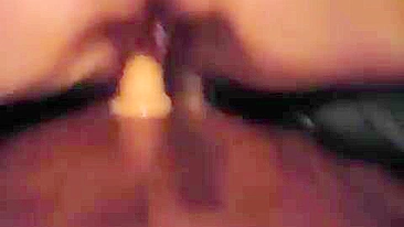 Amateur Girlfriend Loud Masturbation with Dildo Fuck & Orgasm