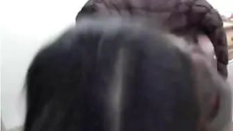 Asian Girl Secret Masturbation Cam Session at Work with Dildo & Glasses