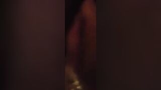 Black College Girl Homemade Masturbation with Dildo Squirts Amateur Orgasm