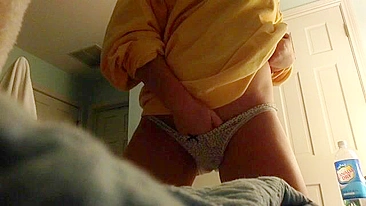 College Teen Homemade Masturbation Porn with Fingering and Young Panties