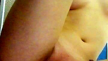 Skinny Teen Finger Virgin Ass & Masturbates with Small Tits!