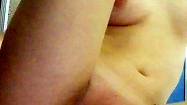 Skinny Teen Finger Virgin Ass & Masturbates with Small Tits!