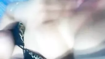 Brunette Babe Self-Pleasure Session with Big Tits and Chubby Pussy