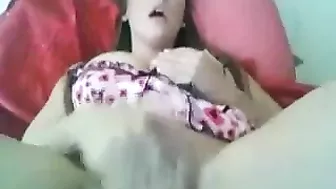 Amateur Brunette Homemade Masturbation Session Leads to Furious Fingering and Orgasmic Pussy Play