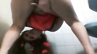 Amateur Muslim Brunette Fingerplays Pussy for Masturbation
