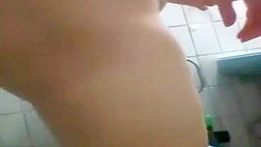 Amateur Muslim Brunette Fingerplays Pussy for Masturbation