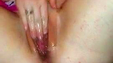 MILF Wet Pussy Orgasms with Cucumber & Dildo! #Homemade #Amateur_Masturbation