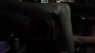 MILF Masturbates in Public during Car Ride
