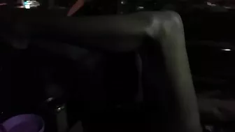 MILF Masturbates in Public during Car Ride