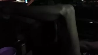 MILF Masturbates in Public during Car Ride