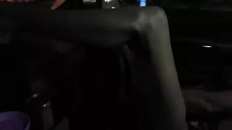 MILF Masturbates in Public during Car Ride