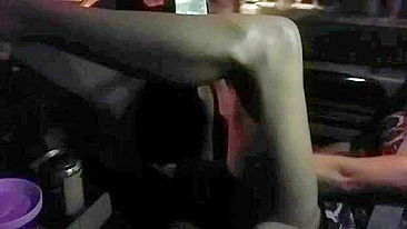 MILF Masturbates in Public during Car Ride