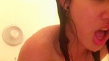 Asian Teen Shower Masturbation Caught on Cam!