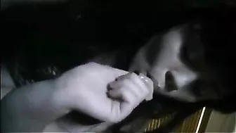 Masturbating Teen Emo Girl Plays with Ass & Dildo for Boyfriend Hot Homemade Video