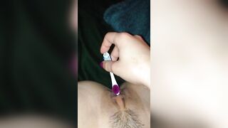 Tight Young Pussy Masturbates Amateur Homemade College Teen