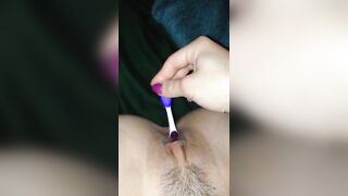 Tight Young Pussy Masturbates Amateur Homemade College Teen