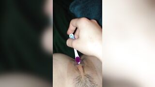 Tight Young Pussy Masturbates Amateur Homemade College Teen