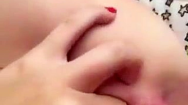 Blonde College Teen Tight Shaved Pussy Fingering Masturbation
