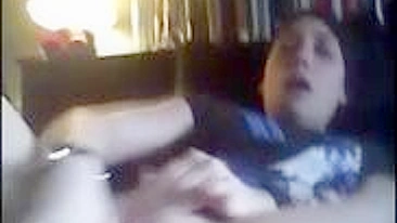 Homemade Masturbation with Sex Toys - Amateur Brunette Cums Hard!