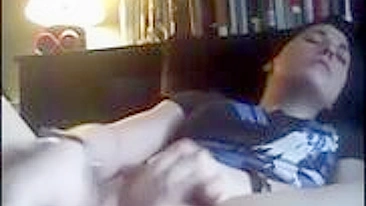 Homemade Masturbation with Sex Toys - Amateur Brunette Cums Hard!