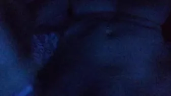 Amateur Brunette Fingerplays Big Boobs & Pussy Rubs for Masturbation