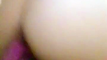 Amateur Masturbation with Sex Toys - Homemade Dildo Fuck & Ass Play