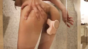 Homemade Masturbation with Sex Toys in Shower