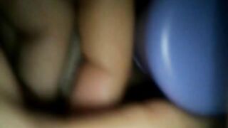 College Girl Homemade Masturbation with Anal Dildo and GF Gaping Asshole