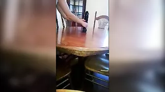 MILF Orgasmic Masturbation with Big Black Dildo - Amateur Homemade