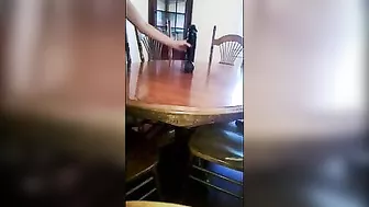 MILF Orgasmic Masturbation with Big Black Dildo - Amateur Homemade