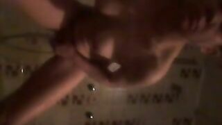 Blonde Amateur Homemade Masturbation with Finger Orgasm in Shower