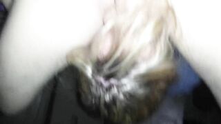Blonde GF Masturbation Session with BJ, Rim Job & Dildo Play!