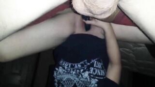 Blonde GF Masturbation Session with BJ, Rim Job & Dildo Play!